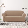 thumbnail image 2 of CHOK 2024 1-Piece Checks Stretch Sofa Cover Slipcover Couch Cover  Chair  Light Gray, 2 of 6