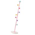 thumbnail image 3 of Coat Rack, Metal Stand Hanger Rack with 7 Hooks, Round Mushroom Head, Small Area for Bedroom, Houseware, Closet, 3 of 8
