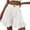 White, variant on Ketyyh-chn99 Biker Shorts Women 2024 Summer Women's High Waist Straight Leg Shorts Solid Party Shorts White,M