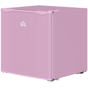 CoSoTower 1.1 Cu. Ft. Mini Congélateur, Congelateur compact droit avec porte réversible, Étagère amovible, Température réglable, Rose