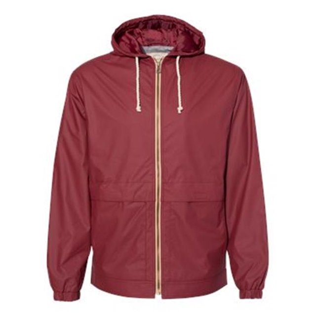 Weatherproof B04452708 Veste de Pluie Vintage à Capuche, Rouge Vélo - 3TG