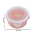 thumbnail image 3 of Oleegame 2PC Blue Juice Simple Refrigerator Preservation Box Small Lunch Box Kitchen Lunch Box Plastic Storage Box Sealed Box For Lunch Kitchen Arrangement, 3 of 9