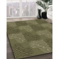 thumbnail image 3 of Ahgly Company Tapis Rectangulaire Lavable en Machine Intérieur Transitionnel Vert Armée, 3 Pieds x 5 Pieds, 3 of 7