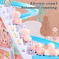 thumbnail image 4 of Aodebiao 1 Packs Automatic Climbing Stairs Electric Toy Set with Light Music, Educational Track Play for Toddlers, Interactive Learning Activity for Pre , Motor Skill Development Toy, 4 of 7