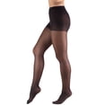 thumbnail image 1 of Truform Collants Transparents : 8 - 15 mmHg, Noir, Grand Lit, 1 of 7