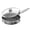 D, variante sur Wmqpnns Nouvelle Poêle Antiadhésive Tendance pour la Cuisson Poêle à Frire en Acier Inoxydable avec Couvercle pour la Maison et l'Extérieur Facile à Nettoyer et Durable Idéale pour les Oeufs et les Steaks Offres du Jour Liquidation