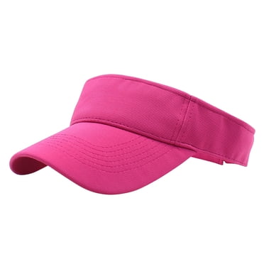 GDREDA Baseball Casquettes pour Hommes pour Femmes Visière de Sport de Soleil Plage Chapeau Ajustable Casquette Visière - Casquettes de Baseball, Rose Vif