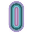 thumbnail image 4 of veasfak Anti Slip Bathroom Rugs Fast Drying Bathmat for Laundry Room 80x160cm Violet, 4 of 9