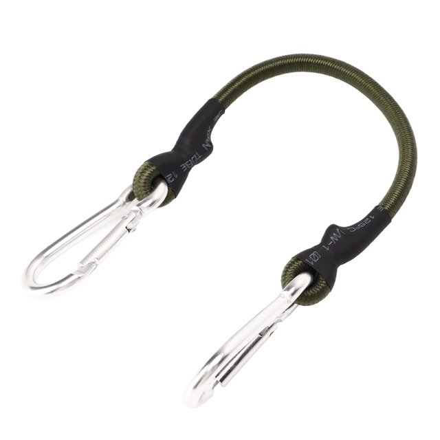 Heavy Duty Bungee Cord, Multipurpose Wear Resistance Metal Connecting Firm Easy Fixation Elastic Rope Straps Strong For Transporting For Tent For S,M,L,XL