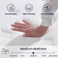thumbnail image 4 of Queen Mattress, 12 Inch Hybrid Mattress in a Box, Memory Foam Pocket Springs Mattress with Motion Isolation and Pressure Relieving, Edge Support, CertiPUR-US, 4 of 7