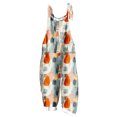 thumbnail image 3 of QATAINLAV Combinaisons en Coton et Lin pour Femmes Tenues d'Été de Plage Sans Manches Bretelles Ajustables Imprimé Boho Combinaisons Amples à Jambes Larges une-Pièce Pantalons avec Poches Multicolore TTG en Liquidation Liquidation, 3 of 6