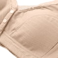 thumbnail image 3 of Cameland Women Plus Size Daily Bras Wire Free Front Open Buckle Vest Top Underwears Bras, 3 of 3