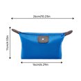 thumbnail image 3 of FAROOT Women Waterproof Makeup Bag, Classic Striped Cosmetic Organizer Multifunctional Pouch, 3 of 5