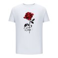 thumbnail image 3 of Weiqiqre T-Shirts pour Homme T-Shirt à Imprimé Graphique Col Rond Manches Courtes T-Shirt Décontracté Hauts, 3 of 4