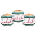 thumbnail image 1 of Lion Brand Yarn Mandala Multicolor Light DK Acrylic 3 Pack Yarn, 1 of 9