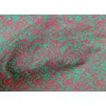 thumbnail image 5 of oneOone Cotton Cambric Red Fabric Block Craft Projects Decor Fabric Printed By The Yard 42 Inch Wide-2Q, 5 of 5