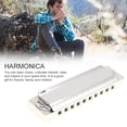 thumbnail image 4 of Wind Instrument C Major Harmonica, Gift For Friends Family Children 20 Tone Harmonica, C Key Harmonica For Beginners Learning Professional Performance, 4 of 8
