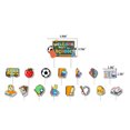 thumbnail image 2 of RKSTN Fall Decorations for Home Welcome Party Decorations Opening Season Banner Ruler School Bus Cake Topper Set Party Supplies Decorations, 2 of 2