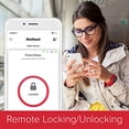 thumbnail image 5 of Kwikset 99390-004 Halo Wi-Fi Smart Lock Keyless Entry Electronic Touchscreen Deadbolt Featuring SmartKey Security, Iron Black, 5 of 5