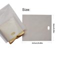 thumbnail image 1 of Toaster Bag Safe Household Kitchen Temperature Resistance Baking Accessory Non-stick Microwave Oven Bread Bags Toasting Pouch 16x16.5CM, 1 of 9