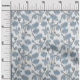 thumbnail image 1 of oneOone Silk Tabby Fabric Floral Ikat Print Sewing Fabric BTY 42 Inch Wide, 1 of 4