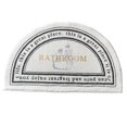 thumbnail image 1 of simhoa Non-Slip Floor Rug Doormat Indoor Machine Washable Dryable Effective Grip Carpet Bathroom Semi-circle, 1 of 8