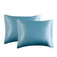 thumbnail image 1 of TopLLC Pillow Case Simulated Silk Pillowcase For Hair And - Simulated Silk Pillowcase 2 Sets 20x36 Inches With Envelope Closure Simulated silk pillowcase, 1 of 1