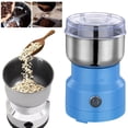 thumbnail image 2 of Food Blender RASTAN Stainless Steel Grain Grinder Mill - Powerful Dry Food Processor for Coffee Beans, Nuts & Spices | Adjustable Fine-To-Coarse Settings | Compact Countertop Design, Light Blue, 2 of 9