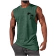 thumbnail image 1 of EGNMCR Débardeurs Homme Homme Décontracté Mode Chandail Sans Manches Col Rond Débardeur de Sport, 1 of 5