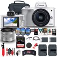 thumbnail image 1 of Canon EOS M50 Mirrorless Digital Camera with 15-45mm and 55-200mm Lenses Bundle, 1 of 8