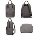 thumbnail image 5 of KAUKKO Stylish Oxford Fabric Backpack Travel Rucksack lightweight Hiking Bag Satchel, 5 of 5