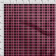 thumbnail image 3 of oneOone Georgette Viscose Black Fabric Madras Check Sewing Craft Projects Fabric Prints By Yard 42 Inch Wide, 3 of 4