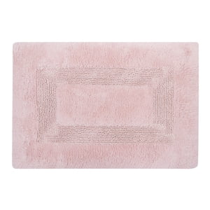 Mainstays Racetrack 100% Cotton Pink Bath Rug, 17" x 24"