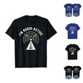 thumbnail image 1 of T-shirts pour Femmes I'm Radio-Active 2026 Été Décontracté Manches Courtes Col Rond Ham Operator Radio Amateur T-Shirts Graphiques, 1 of 4