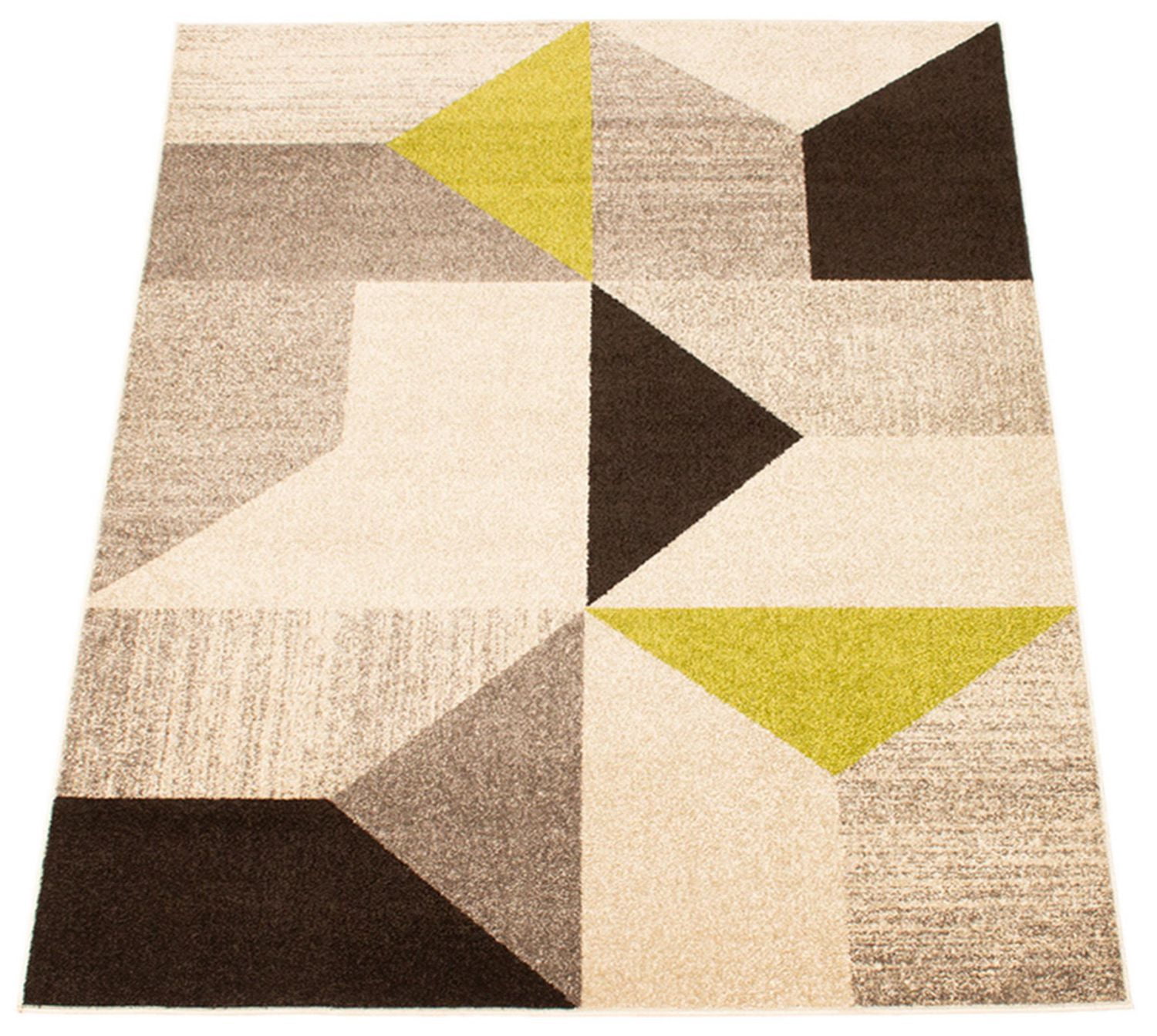Tapis d'Interieur ECARPET Géométrique, pour Chambre à Coucher et Salon Collection Harlow