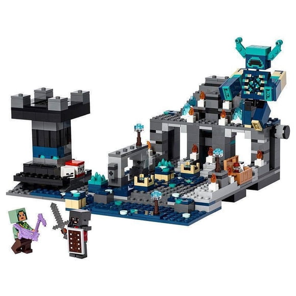Mon Monde Village Monde Sombre Bataille Blocs de Construction Briques pour Enfants Jouets Cadeau d'Anniversaire pour Garçons