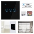 thumbnail image 3 of Mistaha Curtain Switch Smart Wifi Remote Garage Doors Control Touched Switch Curtain Motor Blind Roller Shutter Timing Night Morning Bed Voice Control Electric Switch Phone Compatible with, 3 of 8