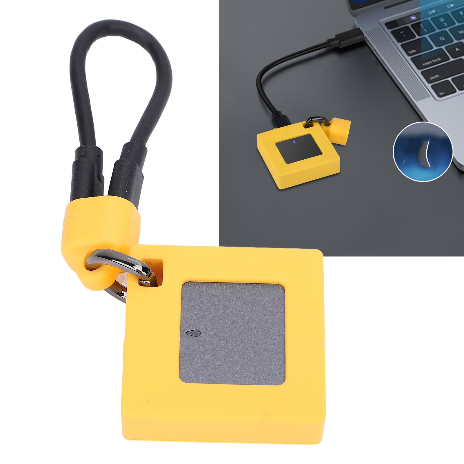 Hard Drive Case, 10Gbps SSD Case  for Mobile Phones for M.2 NVMe 2230