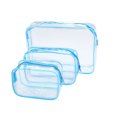 thumbnail image 3 of Trousse de Toilette Transparente Imperméable, Pochette de Maquillage Portable, Trousse Cosmétique pour Femmes, 3 of 10