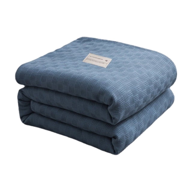 Yhmxh Bedding Cotton Bed Blanket Twin Cotton Thermal Blanket Bed Throw Breathable Soft Comfortable Blanket For All Season Skin-friendly Throw Blanket Machine Washable Microfiber Bed Sheet Set