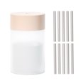 thumbnail image 1 of Amdohai 260ml/9oz Colorful Mist Humidifier with 10PCs Refill Cotton Swabs Wicks, 1 of 7