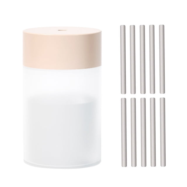 Amdohai 260ml/9oz Colorful Mist Humidifier with 10PCs Refill Cotton Swabs Wicks