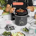thumbnail image 3 of Drew Barrymore 2-Pack 2Qt Slow Cooker Set in Thyme and White Icing, 3 of 5