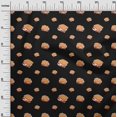 thumbnail image 2 of oneOone Velvet Black Fabric Food Craft Projects Decor Fabric Printed By The Yard 58 Inch Wide, 2 of 3