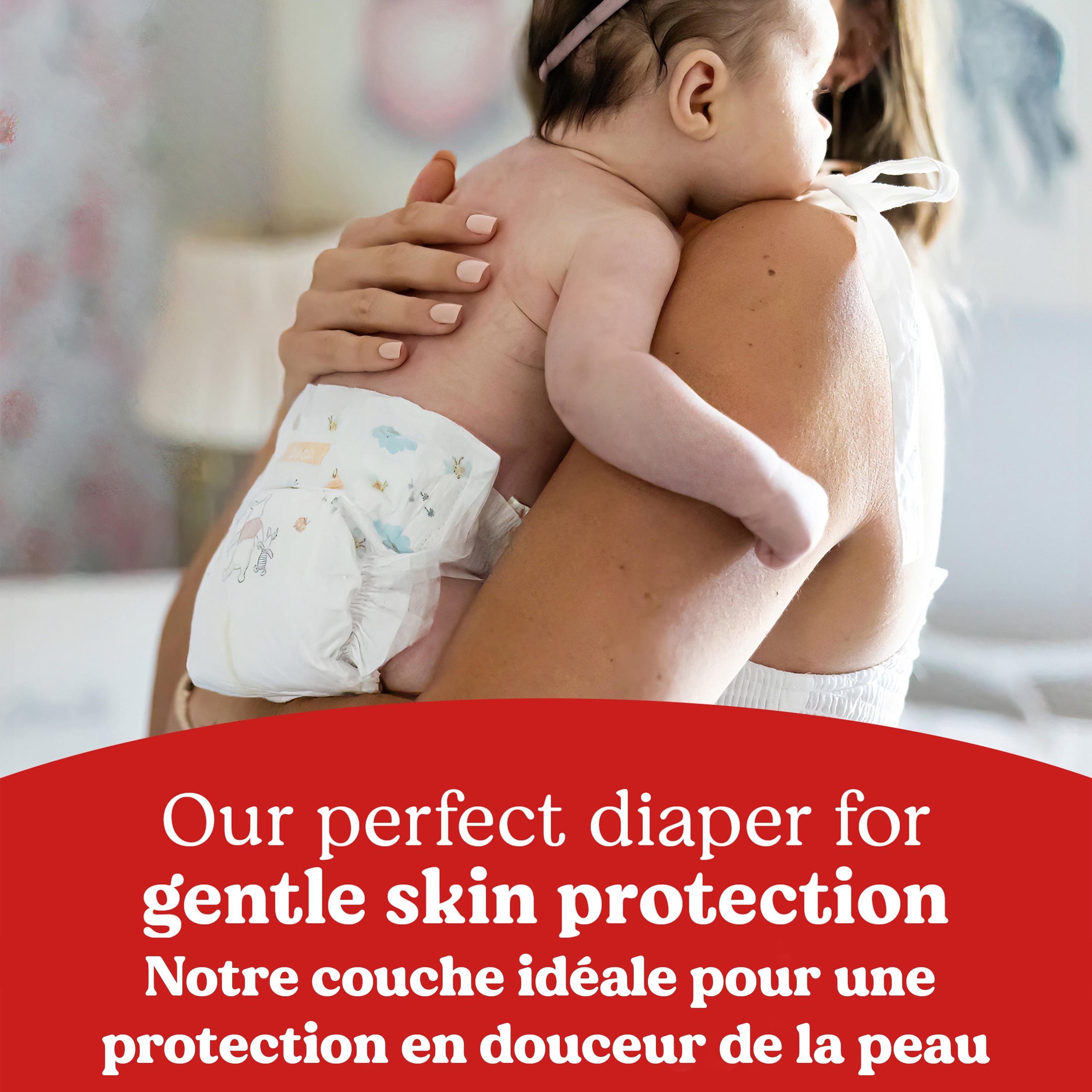 Couches pour bébé Huggies Skin Essentials, taille NB (6 à 9 lb), 180 couches