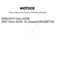 thumbnail image 2 of Kugel Front Wheel Bearing Hub Assembly 70-513425 for Car Volvo XC90, 2 of 11