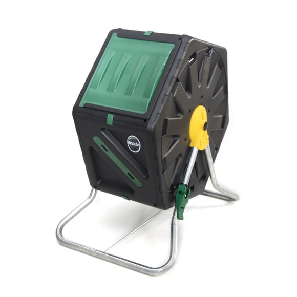 Miracle-Gro DFSC70 18.5 Gal Tumbling Garden Waste Soil Composter w/Hand Tool Kit