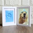 thumbnail image 4 of Pet Paw Print Ink Kit DIY Wooden Pet Memorial Picture Frame Dog Paw Photo Frame, 4 of 8