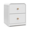 thumbnail image 1 of Storkcraft Santos 2-Drawer Nightstand, 1 of 15