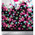 thumbnail image 3 of oneOone Cotton Poplin Fabric Artistic Flower Panel Decor Fabric Printed BTY 56 Inch Wide, 3 of 3